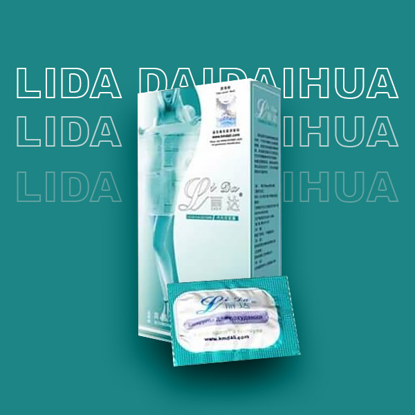 Verpackung Lida Daidaihua mit Kapseln